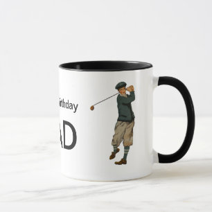 naam kijk Golfer Golf Mok