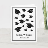 Naam & Klasse van 2025 Afstuderen Kaart (Voorkant)