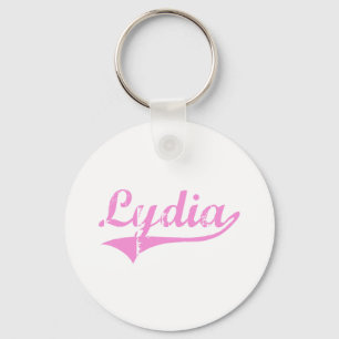 Naam klassieke Lydia-stijl Sleutelhanger