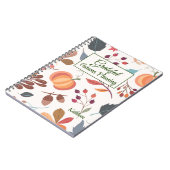 Naam, Kleurrijke Herfst Journaling Notitieboek 6.5 (Linkerzijde)