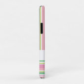 Naam kralen lint roze groen wit Case-Mate iPhone case (Achterkant/rechts)