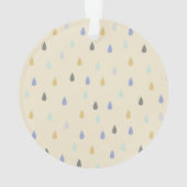 naam Kute Beer Kerstmis Ornament (achterkant)