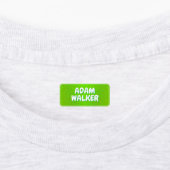 Naam Labels voor Kamp (Waterdichte Kledinglabels) (Aangebracht)