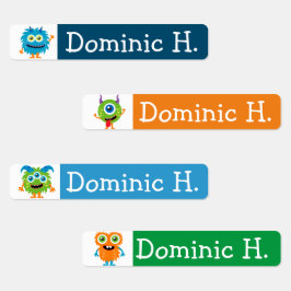 Naam Labels voor Kinderen School Camp Dance Meer!