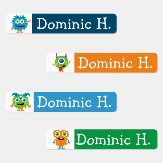 Naam Labels voor Kinderen School Camp Dance Meer! (Groep)