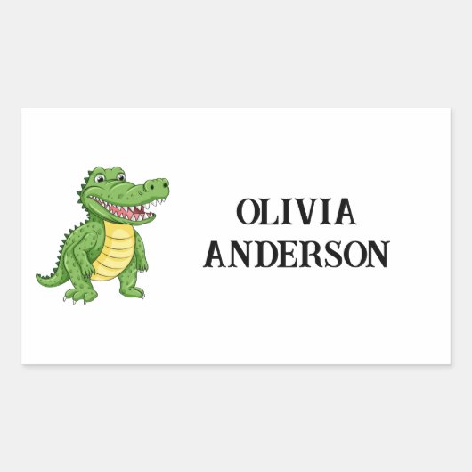 Naam Labels voor School Supplies Gepersonaliseerde (Voorkant)