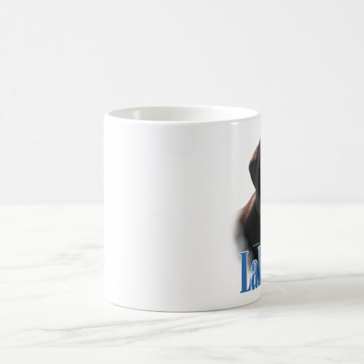 Naam labrador Retriever (chocolade) Koffiemok (Center)