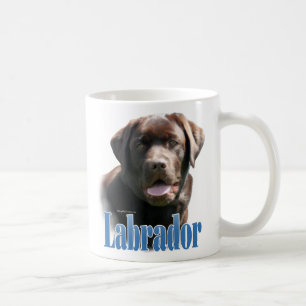 Naam labrador Retriever (chocolade) Koffiemok
