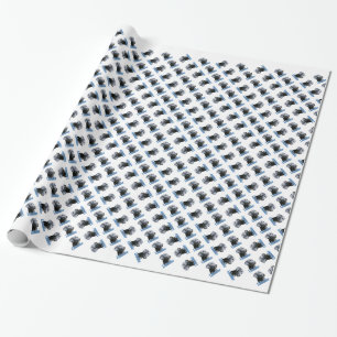 Naam labrador (zwart) cadeaupapier