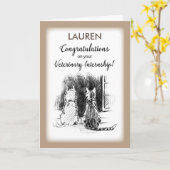  naam, Lauren, Gefeliciteerd met Vet Kaart (Gele Bloem)