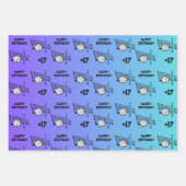 Naam Leeftijd of Nummer Sport Thema Volleybal Inpakpapier Vel (Voorkant)