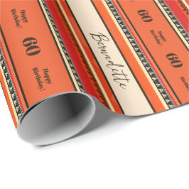 Naam Leeftijd Sentiment Etnisch Bohemian Boho Sina Cadeaupapier