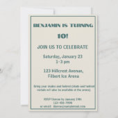 Naam Leeftijd Tekst Jersey Nummer Hockey Verjaarda Kaart (Achterkant)