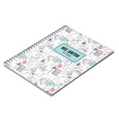 Naam leerkracht school notitieboek (Linkerzijde)