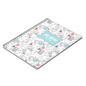 Naam leerkracht school notitieboek (Linkerzijde)