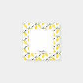 Naam Lemon Pattern Post-it® Notes (Voorkant)