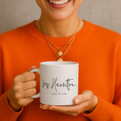 Naam leraar Klasse van het Jaar Educator Appreciat Koffiemok