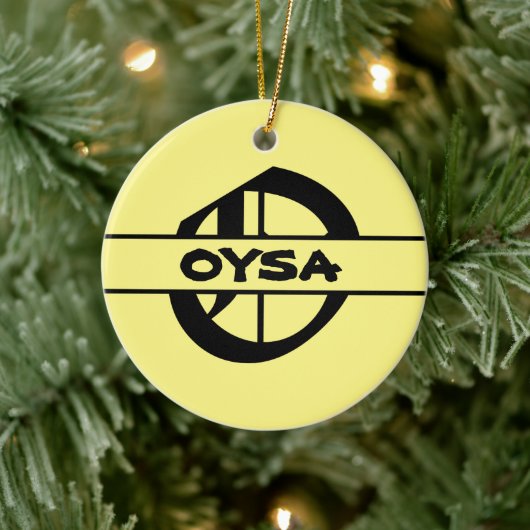 Naam Letter ornament aanpassen (Boom)