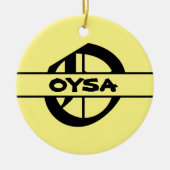 Naam Letter ornament aanpassen (Voorkant)