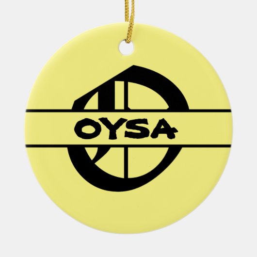 Naam Letter ornament aanpassen (Voorkant)