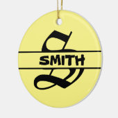 Naam Letter ornament aanpassen (Links)