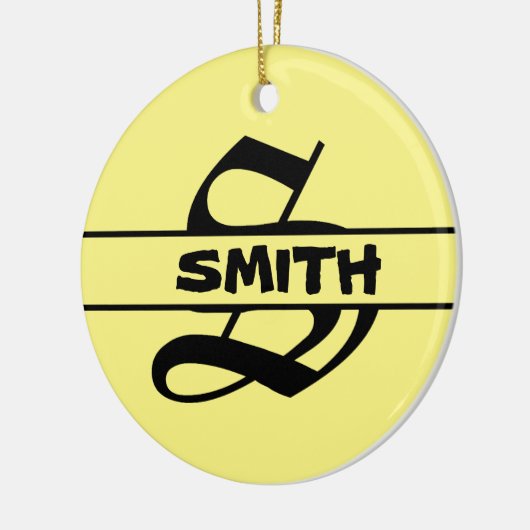 Naam Letter ornament aanpassen (Links)