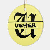 Naam Letter ornament aanpassen (Links)