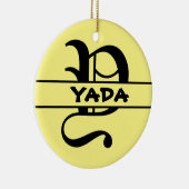Naam Letter ornament aanpassen (Rechts)