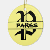 Naam Letter ornament aanpassen (Links)