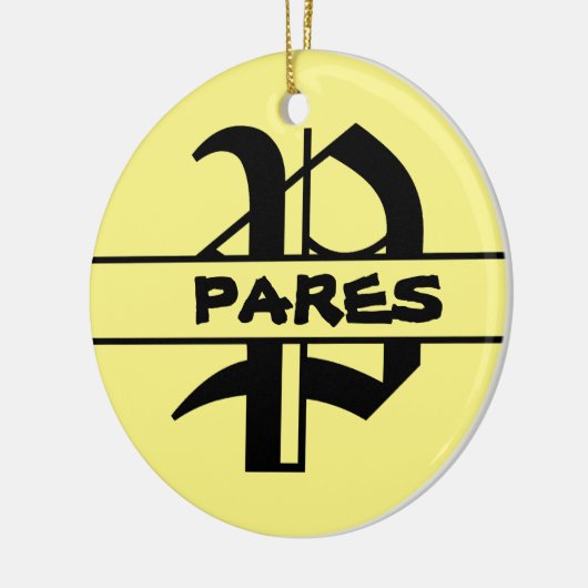 Naam Letter ornament aanpassen (Links)