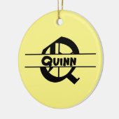 Naam Letter ornament aanpassen (Links)