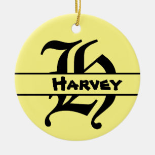 Naam Letter ornament aanpassen