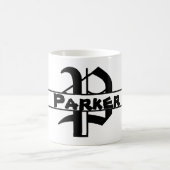 Naam Letter ornament aanpassen Koffiemok (Center)