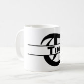 Naam Letter ornament aanpassen Koffiemok (Voorkant links)