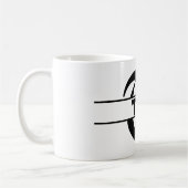 Naam Letter ornament aanpassen Koffiemok (Links)