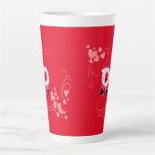 Naam Letter "R" Latte Mok (Voorkant)