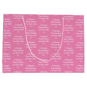 Naam Liefde uit Kerstmis Groot Cadeauzakje (Achterkant)