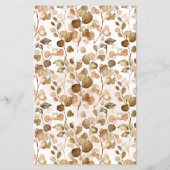 Naam liefdesliedende Herfst Eucalyptus Shower Game Flyer (Achterkant)