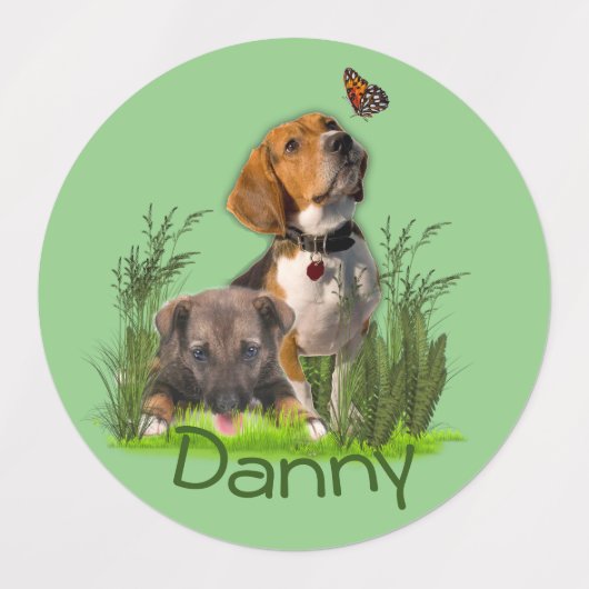 Naam Lijsten Labels (Design 1)