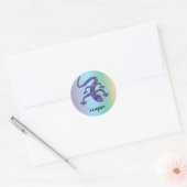 Naam Lizard Gecko Salamander Stickers | Bewerkbaar (Envelop)