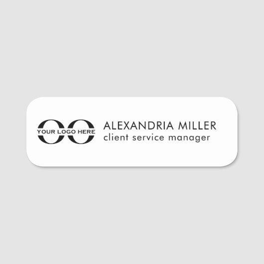 Naam logo naamplaatje (Voorkant)