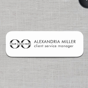 Naam logo naamplaatje