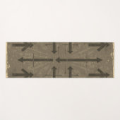 Naam Logo Yoga Mat Toevoegen (Voorkant (horizontaal))
