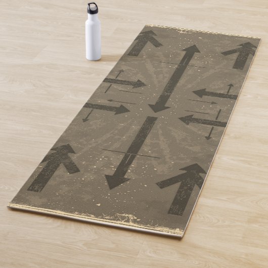 Naam Logo Yoga Mat Toevoegen (In situ)