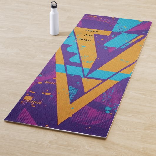 Naam Logo Yoga Mat Toevoegen (In situ)