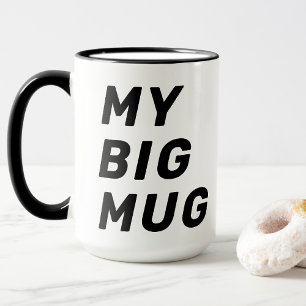 Naam, Maak Mijn Grote Mok 15oz Koffiemok Leuk