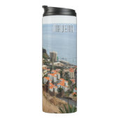 Naam Madeira Portugal Thermosbeker (Geroteerd rechts)