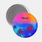 Naam magneet personaliseren (Voorkant / Achterkant)