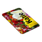 Naam magneten Tulip Flower aangepaste Jouw namen (Rechterzijde)