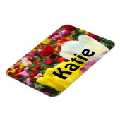 Naam magneten Tulip Flower aangepaste Jouw namen (Linkerzijde)